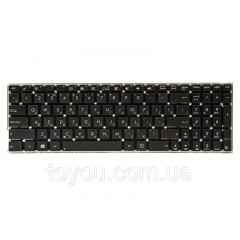 Клавіатура для ноутбука ASUS K56, K56C чорний, без кадру