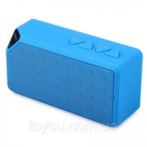 Мини-Колонка Bluetooth UBS-103 для Android/ iPhone/ iPad/ iPod. Синий