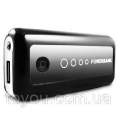 Універсальний Банк заряду (PowerBank) @LUX™ PowerLux AYP-561 5600mAh/5.3 V Blue Acrylic; ІНДИКАТОР заряду;