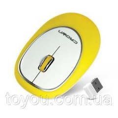 Беспроводная мышь CROWN CMM-931W yellow