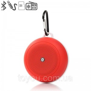 Мини-Колонка Bluetooth UBS-Y3 SuperBass для Android/ iPhone/ iPad/ iPod. Красный