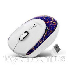 Беспроводная мышь CROWN CMM-919W (white/blue)