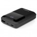 Power Bank Vinga 10000 mAh Display soft touch black USB+Type-C 10000 (універсальна мобільна батарея)