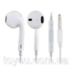 Навушники-гарнітура EarPods з мікрофоном і регулятором гучності