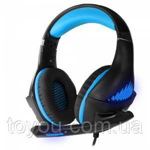 Ігрова гарнітура CROWN CMGH-2101 Blue Ігрова гарнітура CROWN CMGH-2101 Blue