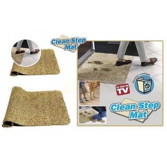 Супервпитывающий придверный коврик Clean Step Mat / Коврик грязезащитный