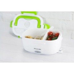 Ланч-бокс с подогревом The Electric Lunch Box / Бокс для подогрева еды ЗЕЛЕНЫЙ