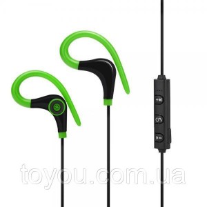 Bluetooth-Навушники Wireless Sports Stereo Зелений