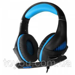 Ігрова гарнітура CROWN CMGH-2001 Blue Ігрова гарнітура CROWN CMGH-2001 Blue