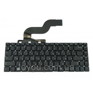 Клавіатура для ноутбука SAMSUNG RV411 чорний, без кадру