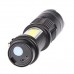 Тактичний ліхтарик кишеньковий POLICE BAILONG 158000W BL-525, ручний ліхтарик акумуляторний, USB