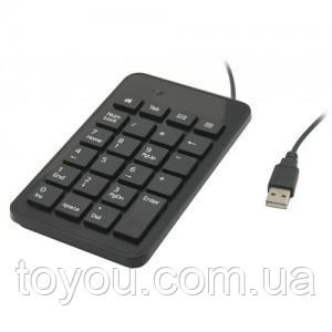Клавіатура NumPad USB Slim-01