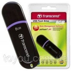 USB Флеш-накопичувач Transcend JetFlash 300 8GB Blue (TS8GJF300)