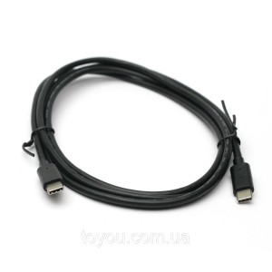 Кабель PowerPlant USB 3.1 Type-C – Type-C 1.5м