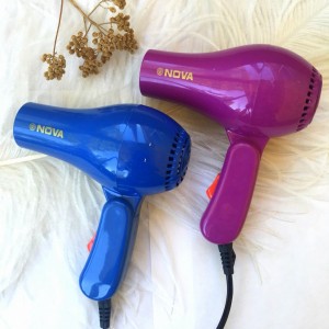 Фен для волосся дорожній Nova 1000W зі складною ручкою Фен для волосся дорожній Nova 1000W зі складною ручкою
