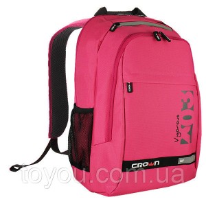 Рюкзак для ноутбука CROWN BPV-315P (Vigorous Series) pink 15,6