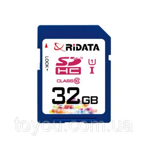 Карта памяти RiDATA SDHC 32GB Class 10 UHS-I