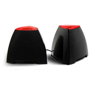 Акустична система 2.0 CROWN CMS-278 Black and red