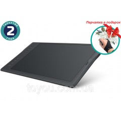 Графический планшет Huion Inspiroy Q11K V2 + перчатка