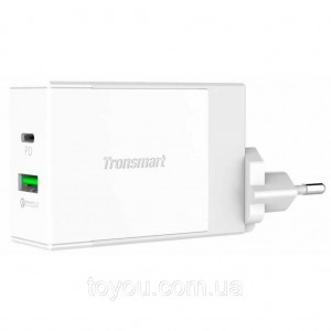 Зарядний пристрій Tronsmart W2DT 48W USB PD Wall Charger QC3.0 (232346)