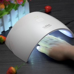 УФ Лампа для нігтів SUN 9S, LED лампа для манікюру і педикюру гель лаку БІЛА