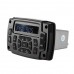 Водонепроникна морська магнітола Guzare GR306 IP66 для човна або мотоцикла MP3, Bluetooth + Мікрофон, 200W