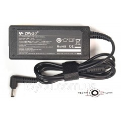 Блок живлення для ноутбуків PowerPlant ASUS 220V, 19V 65W 3.42 A (4.0*1.35)