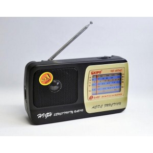 Портативный радиоприемник на батарейках KIPO KB-308AC KB-408AC
