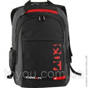 Рюкзак для ноутбука CROWN CMBPV-315B (Vigorous Series) black 15,6