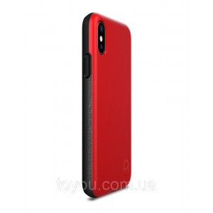 Чехол Patchworks LEVEL ITG для iPhone X, красный
