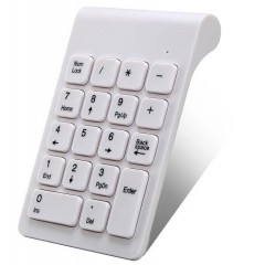 Міні-клавіатура, бездротова @LUX K319G NumPad Slim, Black, USB