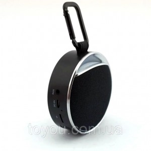 Міні-Колонка Водонепроникна Bluetooth С6 LED + карабін (репліка)