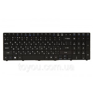 Клавіатура для ноутбука ACER Aspire 5810 чорний, чорний кадр