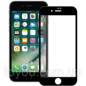 Защитное стекло Optima 5D для iPhone 6 Black