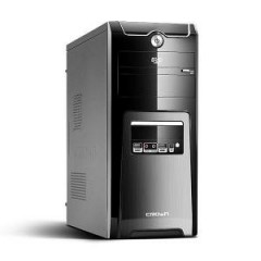 Комп'ютерний корпус CROWN CMC-SM 159 BlackGrey - Серія Smart з блоком живлення 500W Smart