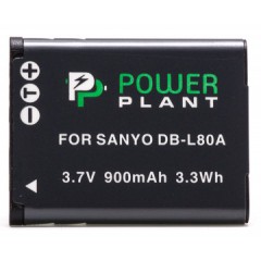Аккумулятор PowerPlant Sanyo DB-L80, D-Li88 900mAh