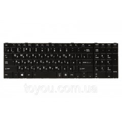 Клавиатура для ноутбука TOSHIBA Satellite C850, C870 черный, черный фрейм