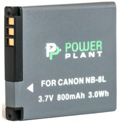 Акумулятор PowerPlant Canon NB-8L 800mAh