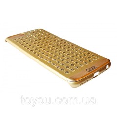 Чохол на iPhone 6/6s пластик з камінчиками (чеське скло) FASHION CASE COV-015