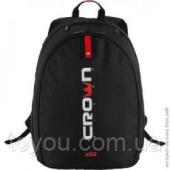 Рюкзак для ноутбука CROWN CMBPV-215B (Vigorous Series) black 15,6