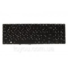 Клавіатура для ноутбука ACER Aspire V5-552, V5-573 підсвічування клавіш, чорний, без кадру
