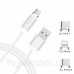 Кабель магнітний 3в1 (1m) micro USB, Type-C, Lightning