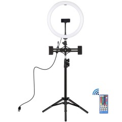Кольцевая USB LED лампа Puluz PKT3068B 11.8