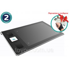 Графічний планшет Huion DWH69 + рукавичка