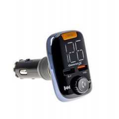FM-трансмітер Grand-X 97GRX Bluetooth V5.0, MicroSD, 2USB QuickCharge 3.0+1А, MegaBass, hands free