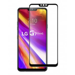 Защитное стекло Full screen PowerPlant для LG G7 ThinQ, Black