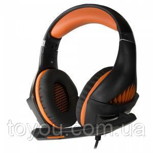 Ігрова гарнітура CROWN CMGH-2003 Orange Ігрова гарнітура CROWN CMGH-2003 Orange