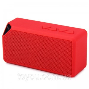 Мини-Колонка Bluetooth UBS-103 для Android/ iPhone/ iPad/ iPod. Красный