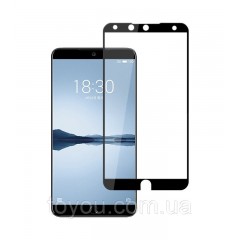 Защитное стекло Full screen PowerPlant для Meizu 15 Plus Black