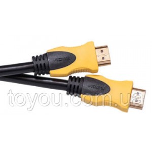 Відео кабель PowerPlant HDMI - HDMI, 0.75 м, позолочені конектори, V 1.3